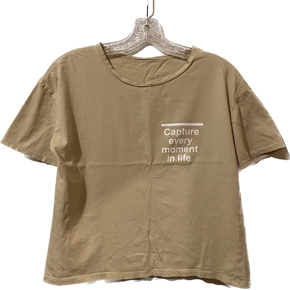 T-shirt with quote